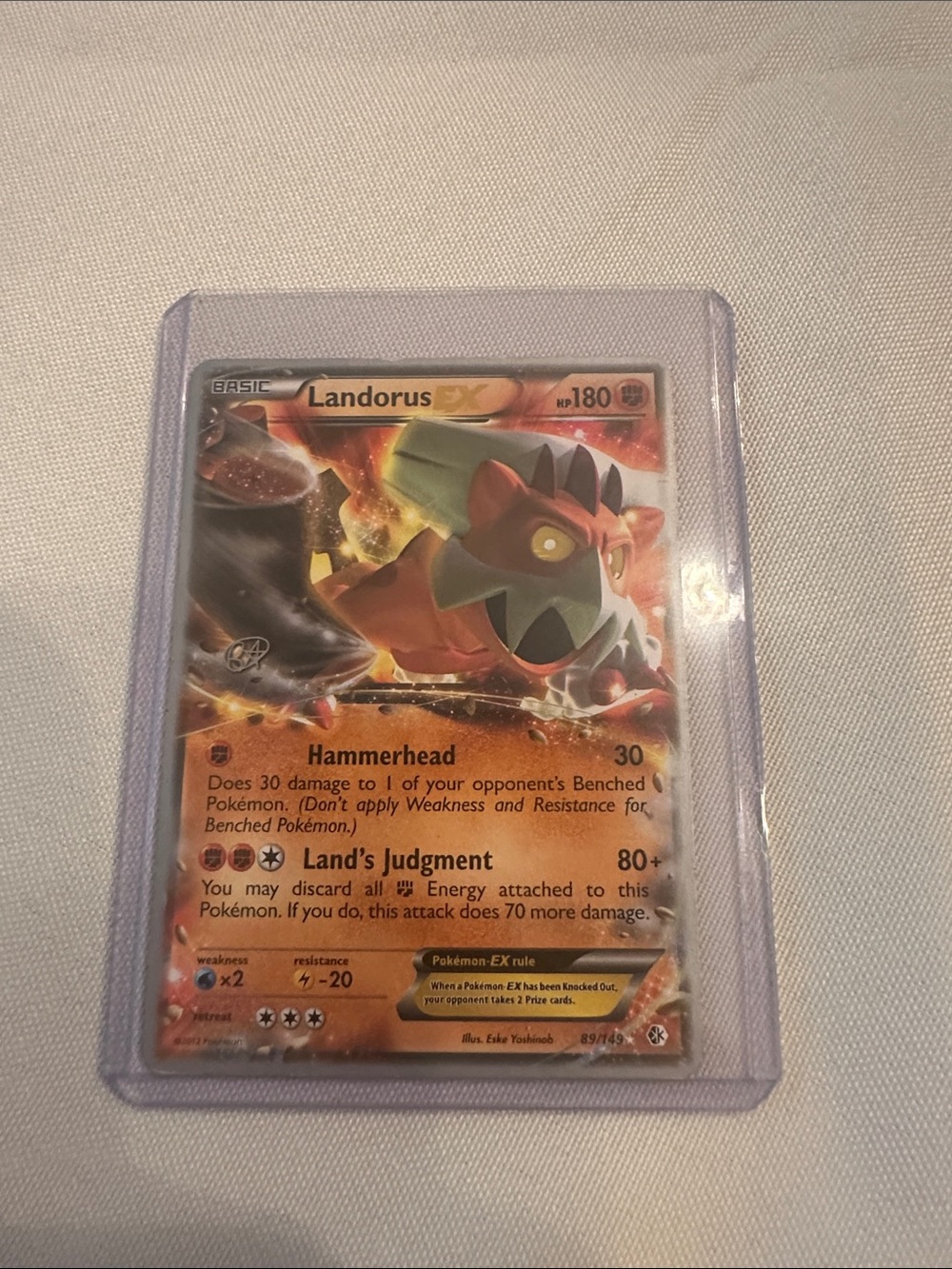 2015 WORLD CHAMPIONSHIP Landorus EX #89/149